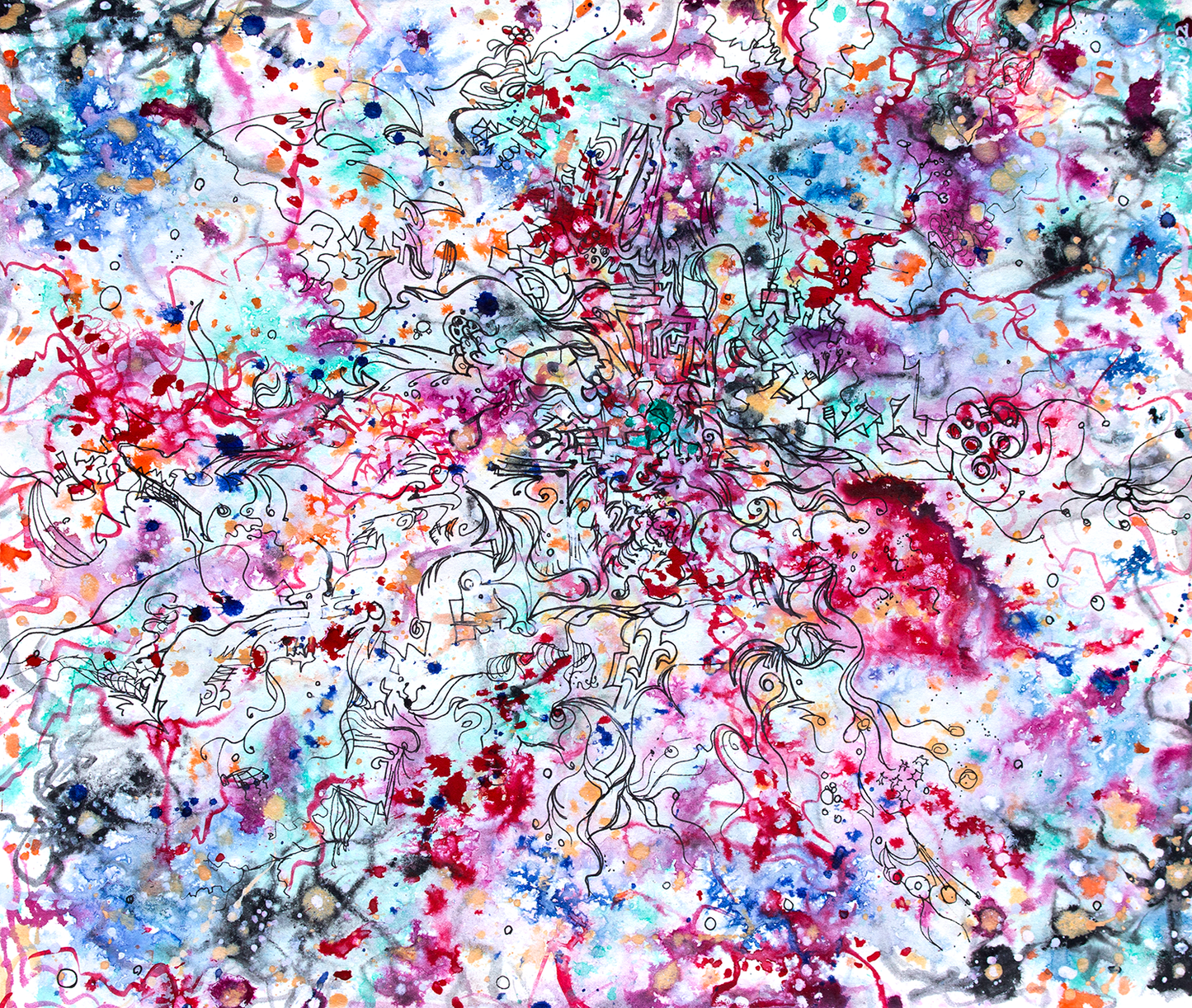 Picture of abstract painting "Complex" by Victor Charade - 2002