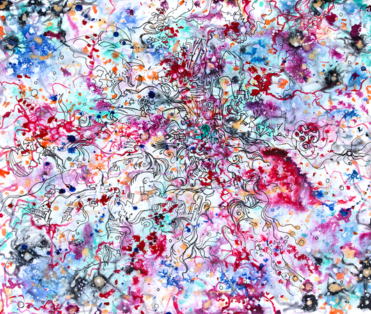 Picture of abstract painting "Complex" by Victor Charade - 2002