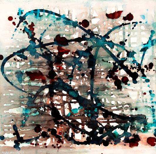 Picture of abstract painting "Forces" by Victor Charade - 2022