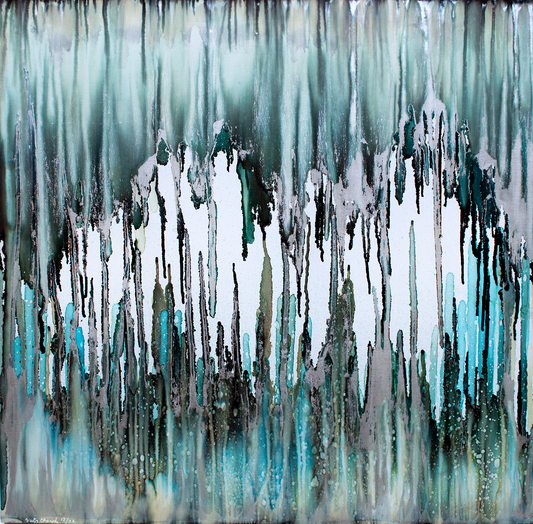 Picture of abstract painting "Frost" by Victor Charade - 2022