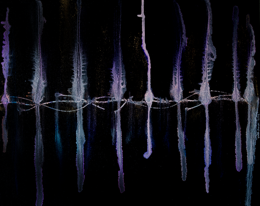 Picture of abstract painting "Spines" by Victor Charade - 2022